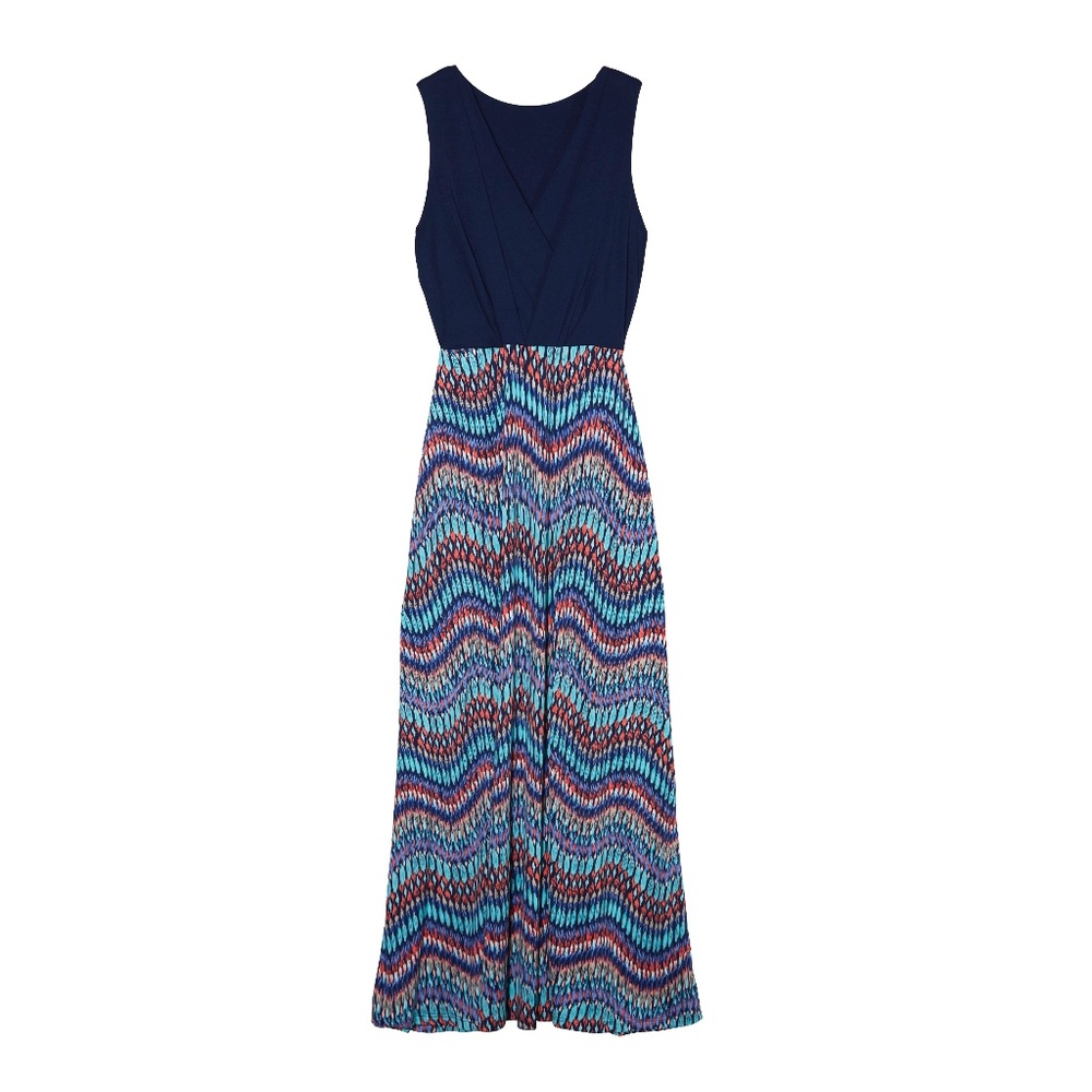 Colorful Maxi-Dress || size 4 / Small